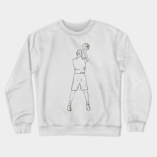 Basketball Player #3 Crewneck Sweatshirt